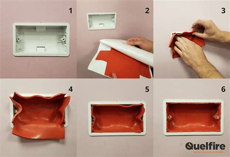 firestop pads for electrical boxes|intumescent pads for electrical sockets.